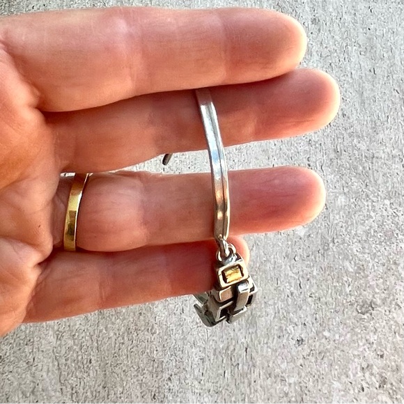 Osmose pewter and stones bracelet by Sonia Ferland - Picture 5 of 11